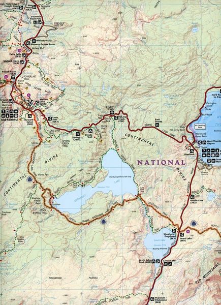 Produktbild: Yellowstone National Park Map