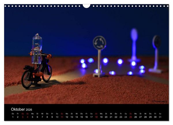 Produktbild: Bernie Blitz - Eine Birne sucht Erleuchtung (Wandkalender 2026 DIN A3 quer), CALVENDO Monatskalender