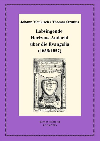 Produktbild: Lobsingende Hertzens-Andacht &uuml;ber die Evangelia (1656/1657)