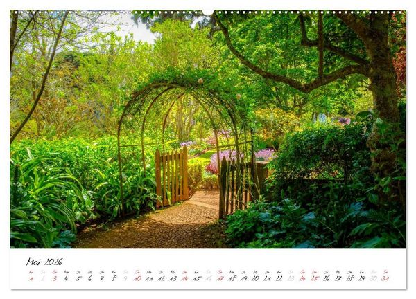 Produktbild: Madeira - ewiger Fr&uuml;hling (hochwertiger Premium Wandkalender 2026 DIN A2 quer), Kunstdruck in Hochglanz