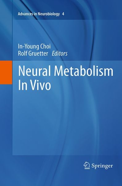 Produktbild: Neural Metabolism In Vivo