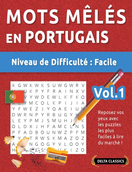 Produktbild: MOTS M&Ecirc;L&Eacute;S EN PORTUGAIS - NIVEAU DE DIFFICULT&Eacute;
