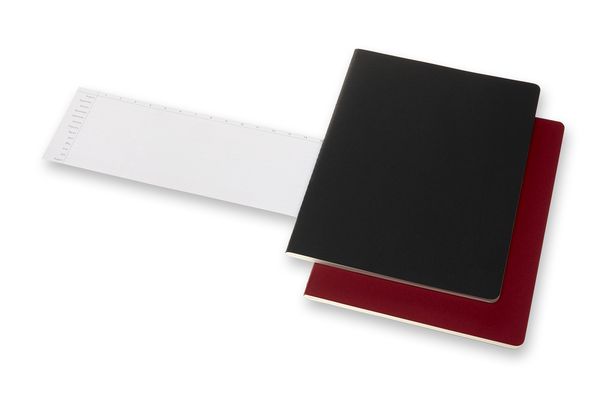 Moleskine Cahier Studien, 2er Set, Kartoneinband