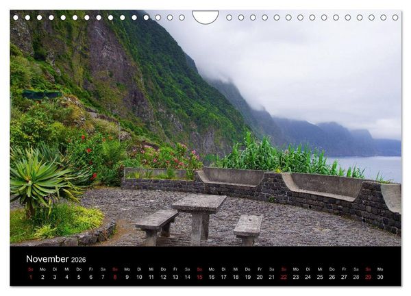Produktbild: Madeira die Perle des Atlantiks (Wandkalender 2026 DIN A4 quer), CALVENDO Monatskalender