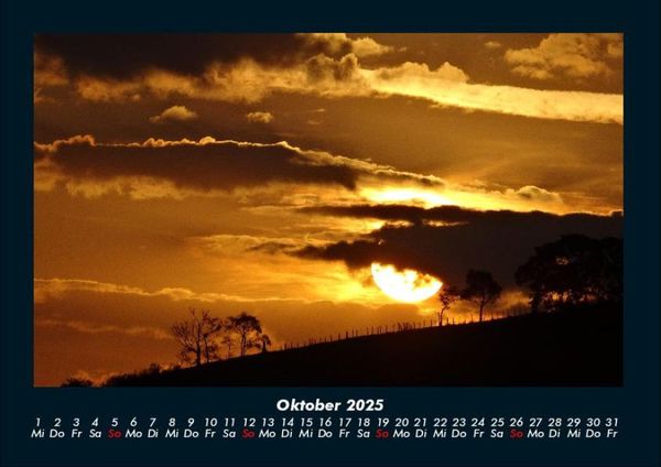 Produktbild: Sonnenuntergang 2025 Fotokalender DIN A4