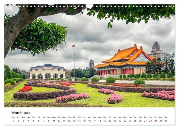 Produktbild: A Journey In Taipei (Wall Calendar 2026 DIN A3 landscape), CALVENDO 12 Month Wall Calendar