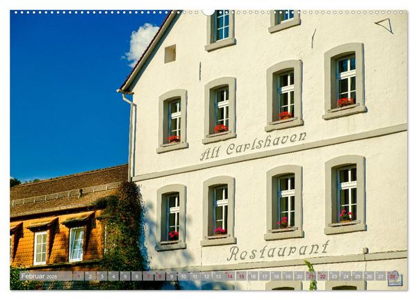 Produktbild: Ein Blick auf Bad Karlshafen (Wandkalender 2026 DIN A2 quer), CALVENDO Monatskalender