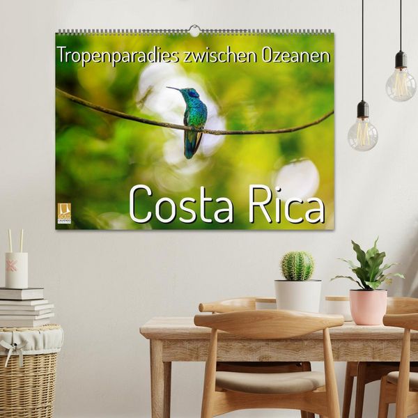 Produktbild: Tropenparadies zwischen Ozeanen Costa Rica (Wandkalender 2026 DIN A2 quer), CALVENDO Monatskalender