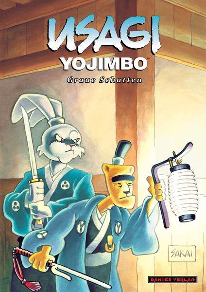 Usagi Yojimbo 13 - Graue Schatten, Taschenbuch von Stan Sakai, Dantes Verlag, 978-3-946952-28-2