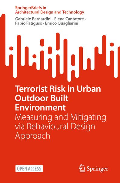 Produktbild: Terrorist Risk in Urban Outdoor Built Environment