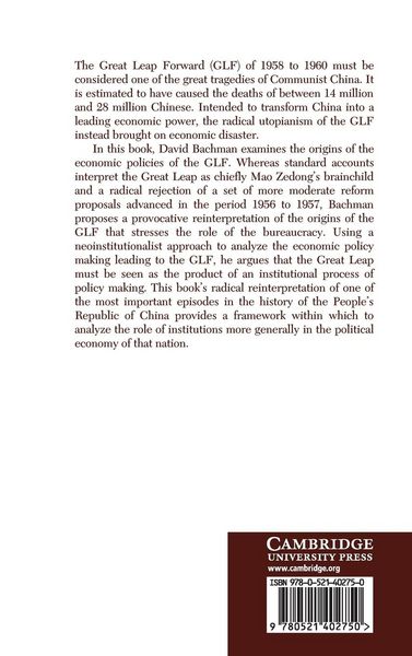 Produktbild: Bureaucracy, Economy, and Leadership in China