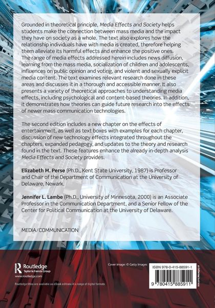Produktbild: Media Effects and Society
