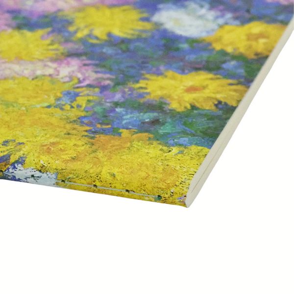 Produktbild: Notizheft, Monets Chrysanthemen, A5, Liniert