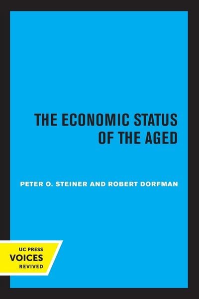 Produktbild: The Economic Status of the Aged
