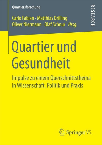 Produktbild: Quartier und Gesundheit