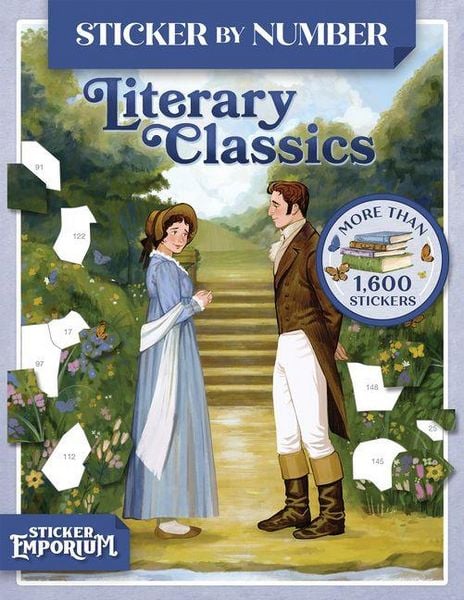 Produktbild: Sticker by Number Literary Classics
