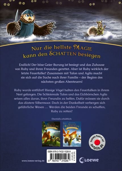 Produktbild: Der letzte Feuerfalke und das Silbermoor (Band 8)