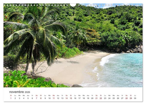Produktbild: Plages de r&ecirc;ve Seychelles (Calendrier mural 2026 DIN A3 vertical), CALVENDO calendrier mensuel
