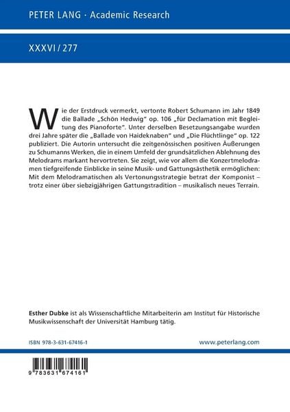 Produktbild: Das Melodramatische als Vertonungsstrategie
