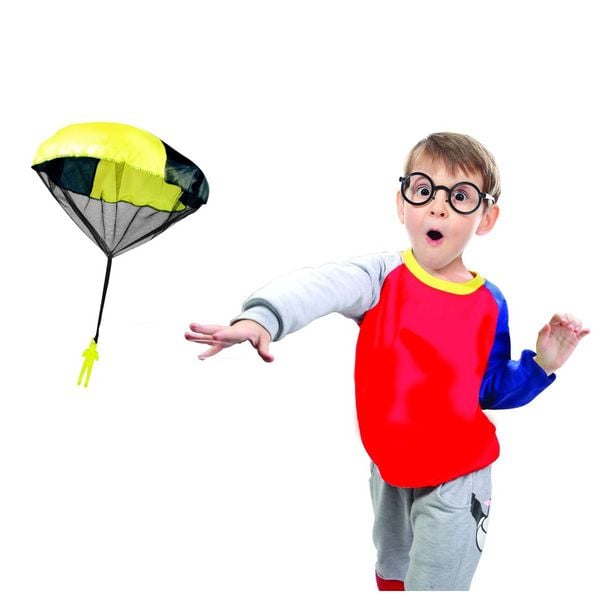 Produktbild: Paul G&uuml;nther 1171 - Parachute, Fallschirm zum Werfen, Durchmesser ca. 46 cm, sortiert