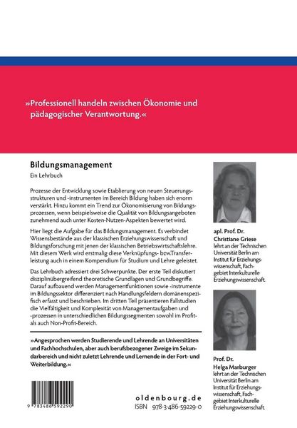 Produktbild: Bildungsmanagement