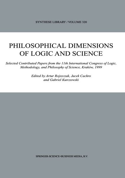 Produktbild: Philosophical Dimensions of Logic and Science