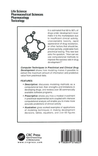 Produktbild: Computer Techniques in Preclinical and Clinical Drug Development