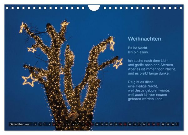 Produktbild: Im Rhythmus der Jahreszeiten und des Kirchenjahres (Wandkalender 2026 DIN A4 quer), CALVENDO Monatskalender