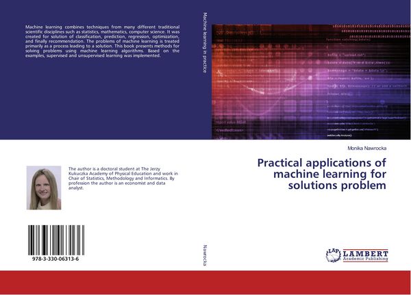 Produktbild: Practical applications of machine learning for solutions problem