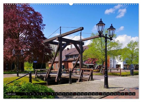 Produktbild: Papenburg und das Rheiderland (hochwertiger Premium Wandkalender 2026 DIN A2 quer), Kunstdruck in Hochglanz