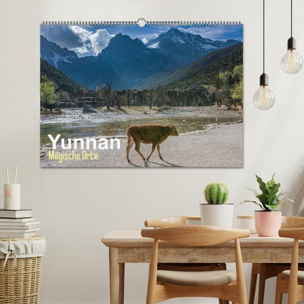 Produktbild: Yunnan - Magische Orte (Wandkalender 2026 DIN A2 quer), CALVENDO Monatskalender