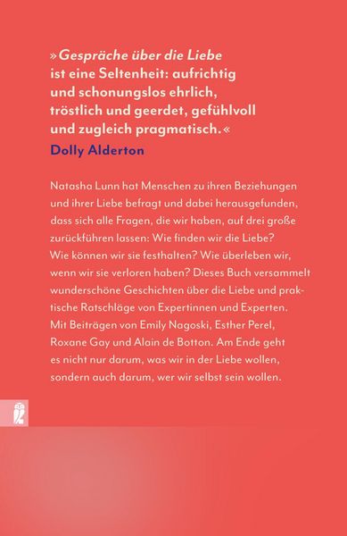 Produktbild: Gespr&auml;che &uuml;ber die Liebe