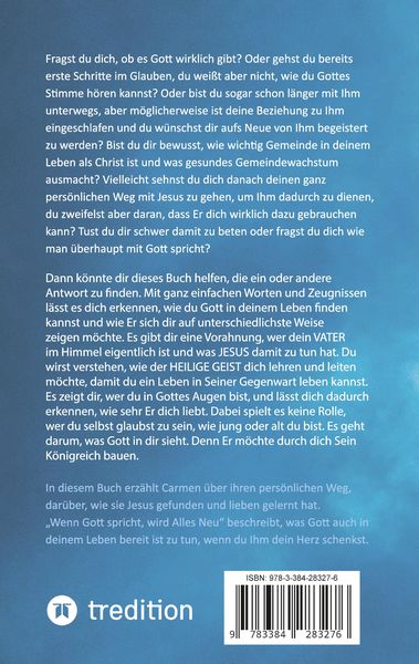 Produktbild: Wenn Gott spricht, wird Alles NEU