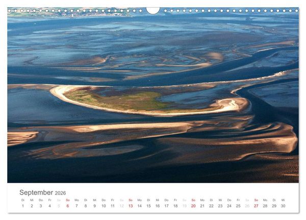 Produktbild: Nordfriesische Inseln im Auge des Fotografen (Wandkalender 2026 DIN A3 quer), CALVENDO Monatskalender