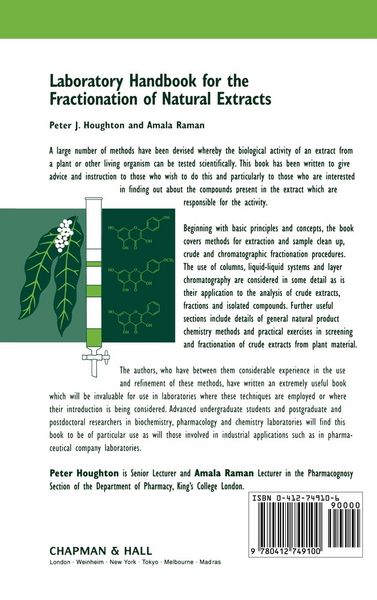 Produktbild: Laboratory Handbook for the Fractionation of Natural Extracts