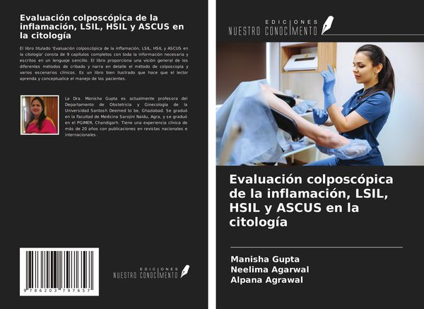 Produktbild: Evaluaci&oacute;n colposc&oacute;pica de la inflamaci&oacute;n, LSIL, HSIL y ASCUS en la citolog&iacute;a