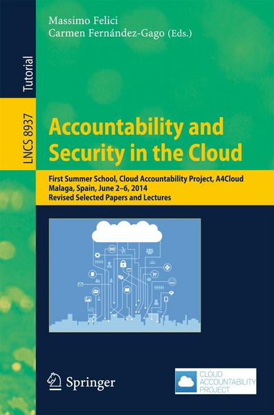 Produktbild: Accountability and Security in the Cloud