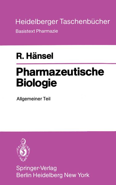 Produktbild: Pharmazeutische Biologie