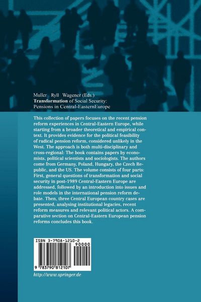 Produktbild: Transformation of Social Security