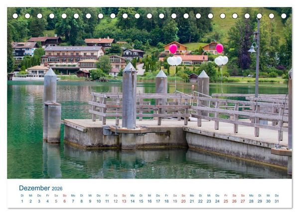 Produktbild: Sch&ouml;ner Tegernsee (Tischkalender 2026 DIN A5 quer), CALVENDO Monatskalender