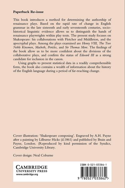 Produktbild: The Authorship of Shakespeare's Plays