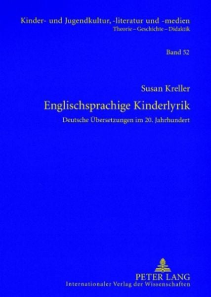 Produktbild: Englischsprachige Kinderlyrik