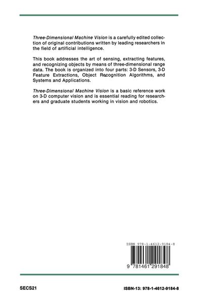Produktbild: Three-Dimensional Machine Vision