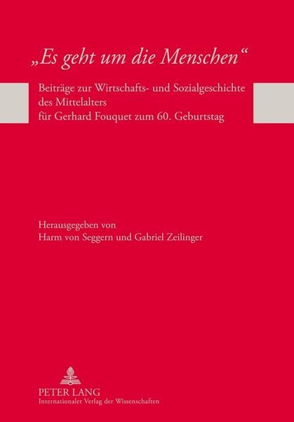Produktbild: &laquo;Es geht um die Menschen&raquo;