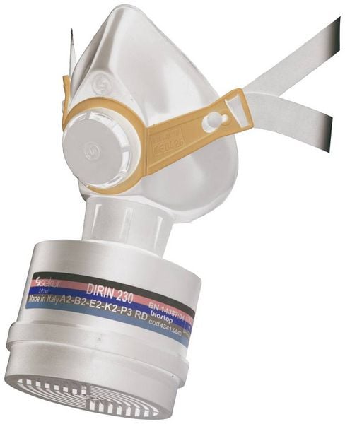 Produktbild: Ekastu Polimask 330 466 605 Atemschutz Halbmaske ohne Filter EN 140, EN 148-1 DIN 140, DIN 148-1