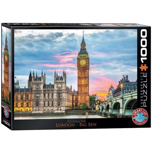 Eurographics 6000-0764 - London Big Ben , Puzzle, 1.000 Teile
