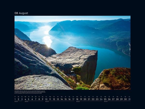 Norwegen - KUNTH Wandkalender 2025 - Wandkalender  Thalia