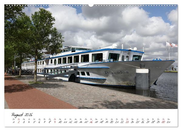 Produktbild: Boat and Bike S&uuml;dholland (Wandkalender 2026 DIN A2 quer), CALVENDO Monatskalender