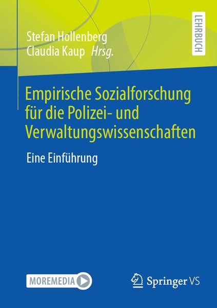 Produktbild: Empirische Sozialforschung f&uuml;r die Polizei- und Verwaltungswissenschaften