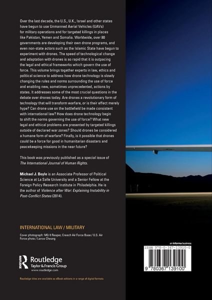 Produktbild: Legal and Ethical Implications of Drone Warfare
